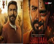 Shaitaan Movie: Big changes happened in the film before release, will it be a hit now? In this Movie, Ajay Devgn fights for his daughter from evil R Madhavan in a horror thriller. Watch to know more &#60;br/&#62; &#60;br/&#62;#ShaitaanTrailerReview #ShaitaanTrailerReaction #AjayDevgn #RMadhavan&#60;br/&#62;~HT.99~PR.132~