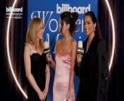 Kylie Minogue caught up with Billboard&#39;s Rania Aniftos and Lilly Singh at Billboard Women in Music 2024.&#60;br/&#62;&#60;br/&#62;Watch Billboard Women in Music 2024 on Thursday, March 7th at 8 PM ET/ 5 PM PT at https://www.billboard.com/h/women-in-music/