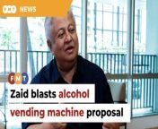 Pulai MP Suhaizan Kaiat earlier made the proposal to help Muslim workers at convenience stores avoid handling alcoholic drinks.&#60;br/&#62;&#60;br/&#62;&#60;br/&#62;Read More: &#60;br/&#62;https://www.freemalaysiatoday.com/category/nation/2024/03/07/zaid-blasts-mps-proposal-for-alcohol-sales-via-vending-machines/&#60;br/&#62;&#60;br/&#62;&#60;br/&#62;Free Malaysia Today is an independent, bi-lingual news portal with a focus on Malaysian current affairs.&#60;br/&#62;&#60;br/&#62;Subscribe to our channel - http://bit.ly/2Qo08ry&#60;br/&#62;------------------------------------------------------------------------------------------------------------------------------------------------------&#60;br/&#62;Check us out at https://www.freemalaysiatoday.com&#60;br/&#62;Follow FMT on Facebook: https://bit.ly/49JJoo5&#60;br/&#62;Follow FMT on Dailymotion: https://bit.ly/2WGITHM&#60;br/&#62;Follow FMT on X: https://bit.ly/48zARSW &#60;br/&#62;Follow FMT on Instagram: https://bit.ly/48Cq76h&#60;br/&#62;Follow FMT on TikTok : https://bit.ly/3uKuQFp&#60;br/&#62;Follow FMT Berita on TikTok: https://bit.ly/48vpnQG &#60;br/&#62;Follow FMT Telegram - https://bit.ly/42VyzMX&#60;br/&#62;Follow FMT LinkedIn - https://bit.ly/42YytEb&#60;br/&#62;Follow FMT Lifestyle on Instagram: https://bit.ly/42WrsUj&#60;br/&#62;Follow FMT on WhatsApp: https://bit.ly/49GMbxW &#60;br/&#62;------------------------------------------------------------------------------------------------------------------------------------------------------&#60;br/&#62;Download FMT News App:&#60;br/&#62;Google Play – http://bit.ly/2YSuV46&#60;br/&#62;App Store – https://apple.co/2HNH7gZ&#60;br/&#62;Huawei AppGallery - https://bit.ly/2D2OpNP&#60;br/&#62;&#60;br/&#62;#FMTNews #ZaidIbrahim #Proposal #Alcohol #VendingMachines