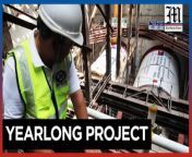 Excavation starts on metro subway&#60;br/&#62;&#60;br/&#62;The Department of Transportation (DOTr) inspects the status of the Metro Manila Subway Project CP101 North Avenue Station which is scheduled for excavation using a Tunnel Boring Machine (TBM) on Thursday, March 7, 2024. The 33-kilometer subway, the country&#39;s first-ever mass underground transport system, has 17 stations reaching all the way to Tandang Sora and will take 12 months to construct. &#60;br/&#62;&#60;br/&#62;Video by Ismael De Juan&#60;br/&#62;&#60;br/&#62;Subscribe to The Manila Times Channel - https://tmt.ph/YTSubscribe &#60;br/&#62;Visit our website at https://www.manilatimes.net &#60;br/&#62; &#60;br/&#62;Follow us: &#60;br/&#62;Facebook - https://tmt.ph/facebook &#60;br/&#62;Instagram - https://tmt.ph/instagram &#60;br/&#62;Twitter - https://tmt.ph/twitter &#60;br/&#62;DailyMotion - https://tmt.ph/dailymotion &#60;br/&#62; &#60;br/&#62;Subscribe to our Digital Edition - https://tmt.ph/digital &#60;br/&#62; &#60;br/&#62;Check out our Podcasts: &#60;br/&#62;Spotify - https://tmt.ph/spotify &#60;br/&#62;Apple Podcasts - https://tmt.ph/applepodcasts &#60;br/&#62;Amazon Music - https://tmt.ph/amazonmusic &#60;br/&#62;Deezer: https://tmt.ph/deezer &#60;br/&#62;Tune In: https://tmt.ph/tunein&#60;br/&#62; &#60;br/&#62;#TheManilaTimes &#60;br/&#62;#tmtnews&#60;br/&#62;#transportation&#60;br/&#62;#philippines