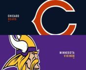 Watch latest nfl football highlights 2023 today match of Chicago Bears vs. Minnesota Vikings . Enjoy best moments of nfl highlights 2023 week 12