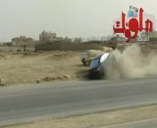 Arab drift and crash Honda accord from thick arab adrianna