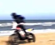 After 12 days of driving across Morocco, Mauritania and Senegal, racers reached the finish line of the pink Lake Retba at Dakar. &#60;br/&#62; &#60;br/&#62;Veteran racer Jean Louis Schlesser is the car winner, while Spanish rider Juan Manuel Pellicer held his lead to win the motorcycle category. &#60;br/&#62; &#60;br/&#62;Warnings last year that armed attacks might take place in Mauritania forced the cancellation of the 2008 Dakar Rally. This year that race is being run in South America instead. &#60;br/&#62; &#60;br/&#62;However the inaugural Africa Race took place without incident. The Africa Race began with just 11 cars, 8 motorcycles and 4 trucks covering 7,490 kilometres over 12 stages. &#60;br/&#62; &#60;br/&#62;The organisers said the small entry list was due to global economic problems rather than a lack of interest, adding that a number of entrants had to withdraw at the end of 2008 because of lack of sponsorship.