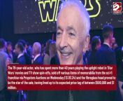 Anthony Daniels has sold his C-3PO head for a staggering &#36;843,750 as part of an auction of his &#39;Star Wars&#39; memorabilia.