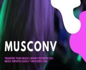 Transfer your playlists, albums and tracks easily: https://MusConv.com&#60;br/&#62;&#60;br/&#62;MusConv will help to migrate your playlists, albums and songs from one music streaming service to another! &#60;br/&#62;&#60;br/&#62;125+ music services supported: &#60;br/&#62;Spotify, Apple Music, Amazon Music, YouTube, YouTube Music, iTunes, SoundCloud, Deezer, Tidal, Yandex Music, Pandora, Napster, Last.fm, Discogs, Shazam, Billboard, LiveOne, Plex, Emby, Qobuz, Anghami, iHeartRadio, Rekordbox, DJUCED, Serato DJ, Beatport, Beatsource, Roon, JioSaavn, Gaana, Audiomack, Mixcloud, Traktor, Mixxx, Playzer, Sonos, Musixmatch, Hype Machine, 8Tracks, Setlist.fm, Dailymotion, Jamendo, NetEase Music, Moov, MTV, MusicBrainz, SoundMachine, Windows Media Player, Garmin, Groove Music, Bluesound, Dj Pro 2, Ableton, VK Music and others.&#60;br/&#62;&#60;br/&#62;20+ playlist file formats supported:&#60;br/&#62;txt, csv, xml, m3u, m3u8, wpl, pls, json, xspf, zpl, asx, bio, fpl, kpl, pla, aimppl, plc, mpcpl, smil, vlc&#60;br/&#62;&#60;br/&#62;MusConv can also transfer hot cues and more between Rekordbox, Ableton and other DJ software.&#60;br/&#62;&#60;br/&#62;Windows/MAC/iPhone/Android/Linux are supported + MusConv Web App is available!&#60;br/&#62;&#60;br/&#62;Try For Free:&#60;br/&#62;https://MusConv.com