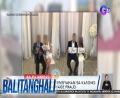 Sinentensiyahan ang 4 na Pilipino sa kasong large-scale marriages fraud sa Massachusetts sa Amerika.&#60;br/&#62;&#60;br/&#62;&#60;br/&#62;Balitanghali is the daily noontime newscast of GTV anchored by Raffy Tima and Connie Sison. It airs Mondays to Fridays at 10:30 AM (PHL Time). For more videos from Balitanghali, visit http://www.gmanews.tv/balitanghali.&#60;br/&#62;&#60;br/&#62;#GMAIntegratedNews #KapusoStream&#60;br/&#62;&#60;br/&#62;Breaking news and stories from the Philippines and abroad:&#60;br/&#62;GMA Integrated News Portal: http://www.gmanews.tv&#60;br/&#62;Facebook: http://www.facebook.com/gmanews&#60;br/&#62;TikTok: https://www.tiktok.com/@gmanews&#60;br/&#62;Twitter: http://www.twitter.com/gmanews&#60;br/&#62;Instagram: http://www.instagram.com/gmanews&#60;br/&#62;&#60;br/&#62;GMA Network Kapuso programs on GMA Pinoy TV: https://gmapinoytv.com/subscribe