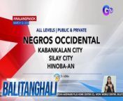 Ramdam na rin ang init sa mga eskuwelahan!&#60;br/&#62;&#60;br/&#62;&#60;br/&#62;Balitanghali is the daily noontime newscast of GTV anchored by Raffy Tima and Connie Sison. It airs Mondays to Fridays at 10:30 AM (PHL Time). For more videos from Balitanghali, visit http://www.gmanews.tv/balitanghali.&#60;br/&#62;&#60;br/&#62;#GMAIntegratedNews #KapusoStream&#60;br/&#62;&#60;br/&#62;Breaking news and stories from the Philippines and abroad:&#60;br/&#62;GMA Integrated News Portal: http://www.gmanews.tv&#60;br/&#62;Facebook: http://www.facebook.com/gmanews&#60;br/&#62;TikTok: https://www.tiktok.com/@gmanews&#60;br/&#62;Twitter: http://www.twitter.com/gmanews&#60;br/&#62;Instagram: http://www.instagram.com/gmanews&#60;br/&#62;&#60;br/&#62;GMA Network Kapuso programs on GMA Pinoy TV: https://gmapinoytv.com/subscribe
