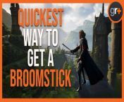 One of the main staples of the wizarding world isn&#39;t just given to you at the start of the game. You gotta work for it! And here&#39;s what you&#39;ll have to do in order to get yourself a broom and take flight across Hogwarts.