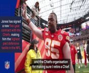 Chris Jones says he never planned to play for anyone other than the Kansas City Chiefs.