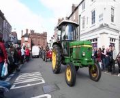 A huge number of tractors gather in Bridgnorth for the Tractor Run.