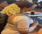 Actress Honey rose in white saree from mimpi saree