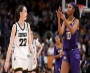 College Basketball Minute: Iowa Womens Basketball Draw from caitlin collins fake
