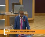 Vaughan Gething has officially been sworn in as first minister, making him Wales’ first black first minister, and he says the first black governmental leader anywhere in Europe. With an emotional farewell on Tuesday from Mark Drakeford, with not a dry eye in the house, Vaughan Gething succeeds him after five years at the helm.