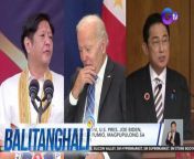Nakatakdang magpulong sina Pangulong Bongbong Marcos, U.S. President Joe Biden, at Japanese Prime Minister Kishida Fumio sa Washington D.C. sa Abril.&#60;br/&#62;&#60;br/&#62;&#60;br/&#62;Balitanghali is the daily noontime newscast of GTV anchored by Raffy Tima and Connie Sison. It airs Mondays to Fridays at 10:30 AM (PHL Time). For more videos from Balitanghali, visit http://www.gmanews.tv/balitanghali.&#60;br/&#62;&#60;br/&#62;#GMAIntegratedNews #KapusoStream&#60;br/&#62;&#60;br/&#62;Breaking news and stories from the Philippines and abroad:&#60;br/&#62;GMA Integrated News Portal: http://www.gmanews.tv&#60;br/&#62;Facebook: http://www.facebook.com/gmanews&#60;br/&#62;TikTok: https://www.tiktok.com/@gmanews&#60;br/&#62;Twitter: http://www.twitter.com/gmanews&#60;br/&#62;Instagram: http://www.instagram.com/gmanews&#60;br/&#62;&#60;br/&#62;GMA Network Kapuso programs on GMA Pinoy TV: https://gmapinoytv.com/subscribe