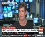 While filling in for Carol Costello on CNN Newsroom, something rather odd happened to Poppy Harlow as she was presenting a report on American efforts against ISIS terror.
