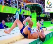 French gymnast Samir Ait Said suffered one of the most gruesome injuries you’ll see at an Olympics or any other competition. Said was on the ground for several minutes as medical personnel worked to stabilize the leg. The crowd applauded as he was loaded onto a stretcher and taken out of the arena.