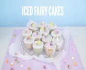 The perfect project to make with kids, these iced fairy cakes couldn&#39;t be easier!