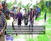 More than 300 hundred residents of Kobura ward within the Nyando sub-county have been forced to move from their homes following heavy downpours in the last few days. https://rb.gy/wbrivc