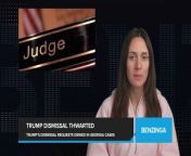 Trump suffered setbacks in the Georgia election interference case and the federal classified documents case, as judges rejected bids to dismiss both cases. The Georgia judge rejected arguments Trump&#39;s actions were protected free speech. Judge Cannon resisted the special counsel&#39;s request to issue a final decision on including a specific legal theory in jury instructions for a potential trial. Cannon has yet to rule on over a dozen pending motions, some of which include requests to dismiss the case.