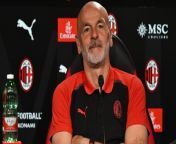 AC Milan v Lecce, Serie A 2023\ 24: the pre-match press conference from marsha milan nudes