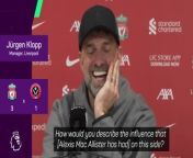 Klopp shows extreme pride in Mac Allister from mac and gal xxx