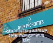 Ribbon cut at new Higham Ferrers property agent which hopes to find long-term success in the town