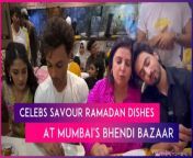 Mumbai&#39;s Bhendi Bazaar became a heaven for foodies during Ramadan 2024. The vibrant streets offer a dazzling array of limited-edition Iftar treats, perfect for satisfying cravings. From Farah Khan, Arbaaz Khan to Munawar Faruqui, many stars were caught in action, savouring mouthwatering spread at an iconic restaurant in Mumbai. Watch video!&#60;br/&#62;