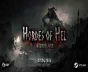 Jötunnslayer: Hordes of Hel pits you against waves of horrific creatures to earn the divine blessings of ancient Norse Gods in epic battles deep in hostile realms.