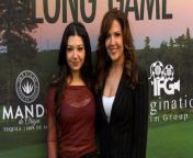 https://www.maximotv.com &#60;br/&#62;B-roll footage: Bridget Barrera, Maria Canals-Barrera, David Barrera on the green carpet at &#39;The Long Game&#39; screening event at the Ricardo Montalbán Theatre in Los Angeles, California, USA, on Wednesday, April 10, 2024. &#39;The Long Game&#39; opens in theaters on April 12th. This video is only available for editorial use in all media and worldwide. To ensure compliance and proper licensing of this video, please contact us. ©MaximoTV&#60;br/&#62;