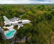 Private jet villa from celina jet naked