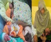 पाकिस्तान के रावलपिंडी जिले से हैरान करने वाली खबर सामने आई है. यहां जिला अस्पताल में एक महिला ने सेक्सटुपलेट्स को जन्म दिया है. डॉक्टरों को मुताबिक, महिला और बच्चे स्वस्थ हैं. महिला को गुरुवार रात लेबर पेन के चलते हॉस्पिटल में एडमिट किया गया था. लंबे ऑपरेशन के बाद महिला ने सेक्सटुपलेट्स यानी 6 बच्चों को को जन्म दिया. &#60;br/&#62; &#60;br/&#62;Surprising news has come out from Rawalpindi district of Pakistan. Here in the district hospital a woman has given birth to sextuplets. According to doctors, the woman and children are healthy. The woman was admitted to the hospital on Thursday night due to labor pain. After a long operation, the woman gave birth to sextuplets i.e. 6 children. &#60;br/&#62; &#60;br/&#62;#WomenGaveBirthTo6ChildrenInPakistan, #PkaistanWomenGaveBirthTo6baby #pakistanNews&#60;br/&#62;~PR.266~ED.118~