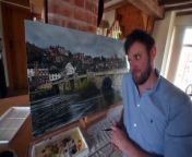 Take a look at one what four months of dedication to the craft can do, as we meet a Shropshire lad who hopes one day to make a living from painting.He has created a stunning painting capturing Bridgnorth in all her glory.