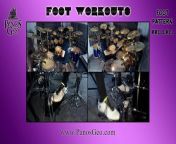 Visit my Official Website &#124; https://www.panosgeo.com&#60;br/&#62;&#60;br/&#62;Here is Part 268 of the ‘Foot Workouts’ series!&#60;br/&#62;&#60;br/&#62;In this video, I keep a steady back-beat with my hands, and play the thirty sixth 8-note pattern (RRLLLRLL - right / right / left / left / left / right / left / left) with my feet, at 60bpm at first, and then a little bit faster, at 80bpm.&#60;br/&#62;&#60;br/&#62;The entire series was recorded and filmed at my home studio in Thessaloniki, Greece.&#60;br/&#62;&#60;br/&#62;Recording, Mixing, Filming, and Video Editing by Panos Geo&#60;br/&#62;&#60;br/&#62;‘Panos Geo’ logo by Vasilis Georgiou at Halo Creative Design Lab&#60;br/&#62;Instagram &#124; https://bit.ly/30uPeaW&#60;br/&#62;&#60;br/&#62;‘Foot Workouts’ logo by Angel Wolf-Black&#60;br/&#62;Facebook &#124; https://bit.ly/3drwUqP&#60;br/&#62;&#60;br/&#62;Check out the entire ‘Foot Workouts’ series in this playlist:&#60;br/&#62;https://bit.ly/3hcuPCV&#60;br/&#62;&#60;br/&#62;Thank you so much for your support! If you like this video, leave a like, share it with your friends, and follow my channel for more!