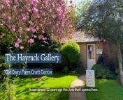 The Hayrack Gallery at the Old Dairy Farm Craft Centre from boy farm