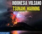 Mount Ruang, a volcano in Indonesia&#39;s North Sulawesi Province, erupted multiple times, prompting the highest alert level. Concerns of a potential tsunami arose, leading to evacuations of over 800 people. The eruption, spewing ash over a mile high, highlighted Indonesia&#39;s vulnerability to seismic and volcanic activity due to its location on the Pacific Ring of Fire. &#60;br/&#62; &#60;br/&#62; &#60;br/&#62; &#60;br/&#62;#Tsunami #IndonesiaRuang #NorthSulawesi #RuangVolcano #VolcanoIndonesia #Indonesianews #IndonesiaUpdates#Worldnews #Oneindia #Oneindianews &#60;br/&#62;&#60;br/&#62;~ED.101~GR.124~