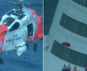 Pregnant woman airlifted from Disney cruise ship in Atlantic OceanSource: United States Coast Guard