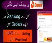 To add a product in your Daraz seller account, follow these steps:&#60;br/&#62;&#60;br/&#62;1. Log in to your Daraz seller account.&#60;br/&#62;&#60;br/&#62;2. Click on &#92;