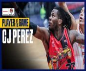 PBA Player of the Game Highlights: CJ Perez produces 29 points for league-leading San Miguel vs. NorthPort from san salvador