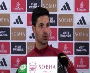 Arsenal boss Mikel Arteta reflects on the confidence the Wolves match has given Arsenal for the title race and upcoming matches against Chelsea and Tottenham this week. Arsenal have learnt a lot and are currently in a great position&#60;br/&#62;&#60;br/&#62;Sobha Realty Training Center, London, UK