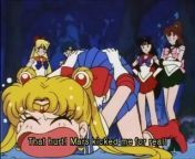 Sailor Moon Gets Kicked in the Booty (Episode 43 sub) from ssbbw big booty