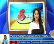 The Couva Hospital is up and running.&#60;br/&#62;&#60;br/&#62;That&#39;s the response by Health Minister Terrence Deyalsingh, to calls from the Opposition to open the hospital.