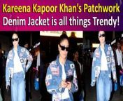 Kareena Kapoor Khan is not just a modern fashion icon, she is also a trendsetter and the queen of entertainment. She consistently inspires her fans and followers with her classy and cool fashion choice. She has rightfully cemented her status as the OG fashion queen of Bollywood and her recent chic airport ensemble was proof of the same.&#60;br/&#62;&#60;br/&#62;#kareenakapoor #bebo #poo #fashion #airportfashion #kareenakapoorkhan #viralvideo #trending #bollywood #fashionqueen