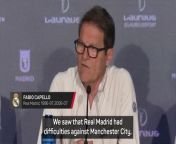 Fabio Capello said Carlo Ancelotti has proven the doubters wrong with his leadership of Real Madrid