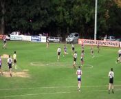 BFNL: Great ruck work from Braidon Blake to set up a Pat McKenna goal for Gisborne from wife at work