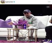 Gary Vee on the present and the future: AI generated humans being the new influencers
