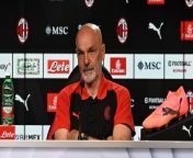 Juventus v AC Milan, Serie A 2023\ 24: the pre-match press conference from bouncing press post for her mega folder