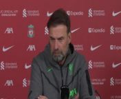 Liverpool boss Jurgen Klopp admitted he can&#39;t remember ever being as frustrated as he was after their Merseyside Derby defeat to Everton and admitted the title race now could be a two horse race&#60;br/&#62;Melwood, Liverpool, UK