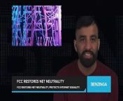 The FCC voted 3-2 to restore net neutrality rules, which prevent internet providers from favoring or blocking certain sites/apps. The rules ban practices like throttling, blocking, or reserving faster speeds for sites willing to pay more. Experts say state laws helped curb internet provider abuses even without the federal rules. Net neutrality requires providers to treat all internet traffic equally without incentives to favor partners. The FCC chair says broadband is now essential, not a luxury, necessitating the protections.