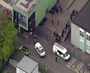 Three people are injured and are receiving treatment after an incident at Ysgol Dyffryn Aman school in Ammanford in south-west Wales.Report by Gluszczykm. Like us on Facebook at http://www.facebook.com/itn and follow us on Twitter at http://twitter.com/itn