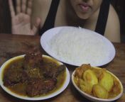 EATING FISH CURRY, EGG CURRY WITH POTATO, WHITE RICE &#124; MUKBANG &#124; EATING SHOW &#124; ASMR EATING &#124; EATING&#60;br/&#62;#mukbang #eating #eatingshow #asmreating #fishcurry #eggcurry